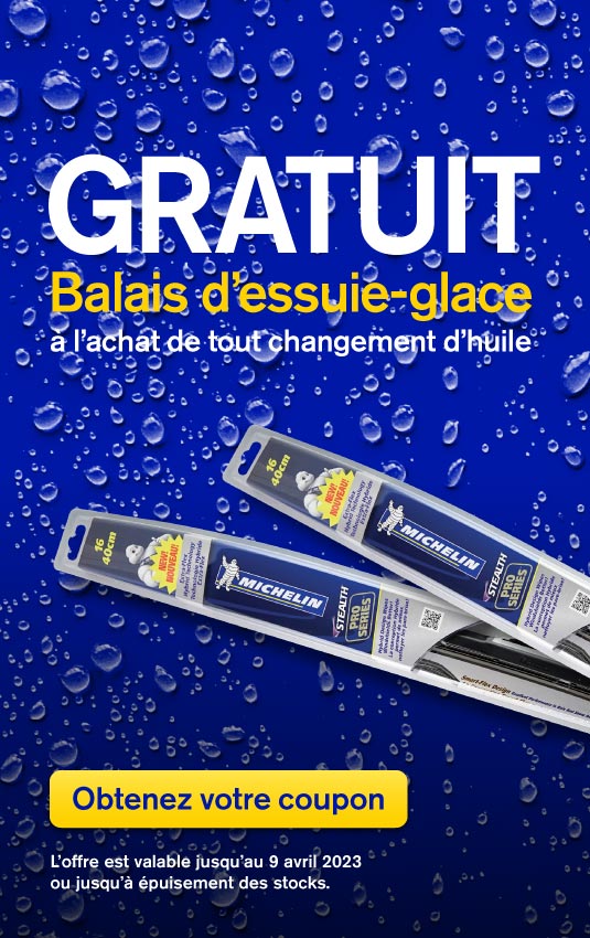 Promo Essuie-glace